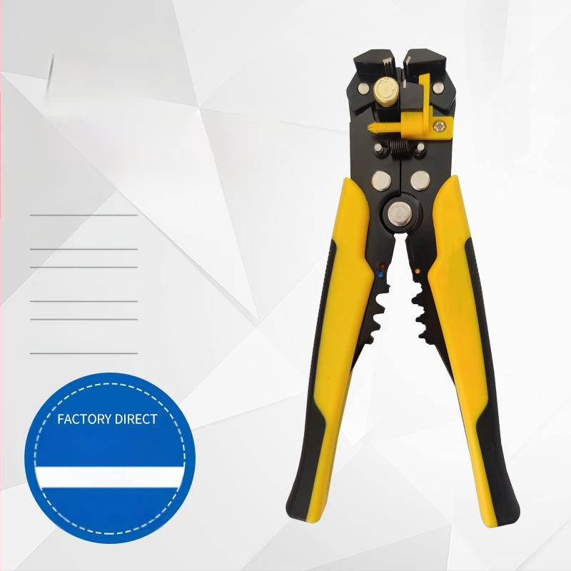 Električarske kliješta – Automatsko uklanjanje izolacije vodiča, Višefunkcionalne kliješte za krimpanje i spajanje, Oštrica od karbonskog čelika, Marka YTH, Otporne na eksplozije