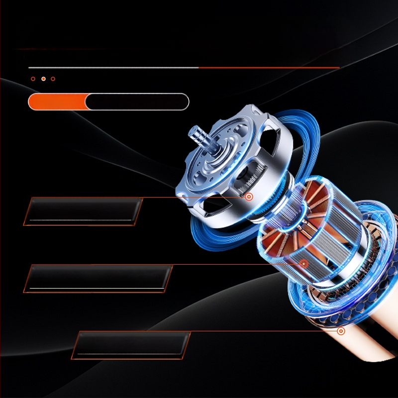 Nešiojama rankinė metalinė oro pompa su skaitmeniniu displeju ir padangos slėgio matuokliu, srautas 70 L/min, galia iki 80 W