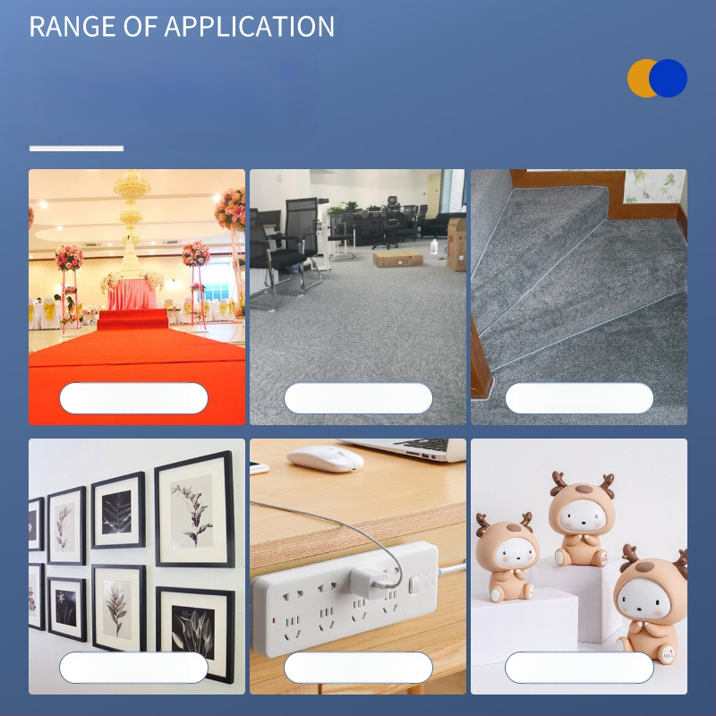 Διπλής όψεως ταινία βάσης από ύφασμα για διακόσμηση γάμου και εκθέσεων, κόλλα από καουτσούκ, υπόστρωμα: ύφασμα, πάχος 0,18/0,26 mm (μονοπλευρη) ή 0,17 mm (διπλής όψης)