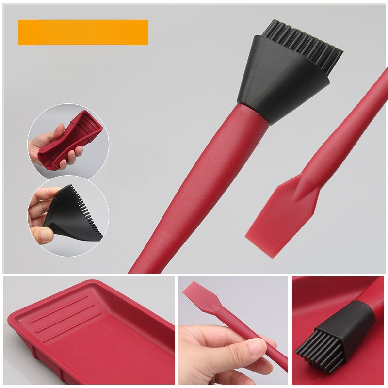 Σετ σιλικονούχων βουρτσών για ξυλουργικές εφαρμογές, κόλλα και λατέξ – Μάρκα: New Wu Tools; Υλικό: Σιλικόνη; Προδιαγραφές: 100-20