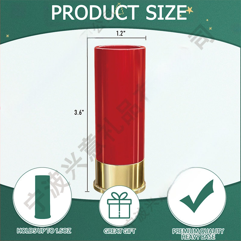 Plastikinė šoto stiklinė spiritams, 45 ml talpa, pritaikytas logotipas, pritaikytas įpakavimas, 4 vnt komplektas