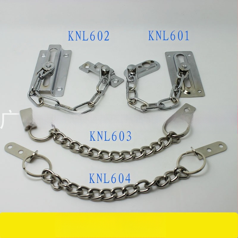 Αντικλεπτική αλυσίδα Kanilu, σίδηρος με επίστρωση νικελίου, 601 Σίδηρος 9-δάχτυλα, διάφορα στυλ