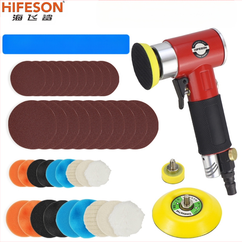 Sea Flying Shark εκκεντρικό πνευματικό τριβείο για λείανση, γυάλισμα και κερώσεις αυτοκινήτων