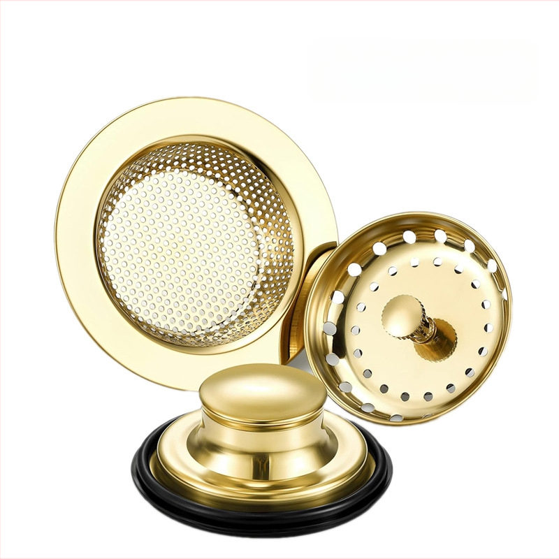 Kapa za odvod otpada u sudoperu s filtrom protiv začepljenja, Materijal 201, Model 112, Specifikacije 112/85, Neto težina 140 g