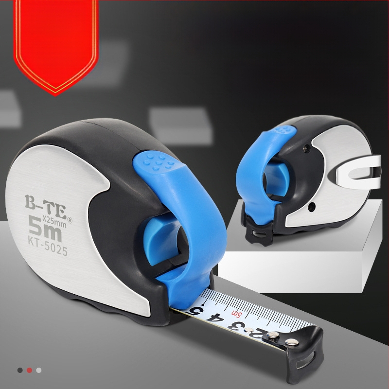 Bonte matavimo juosta, 5 m, automatinis užraktas, atspari kritimui, stalių meistrams