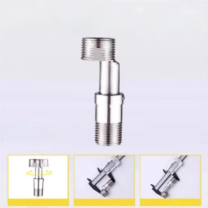 Nehrđajući čelik, univerzalne teleskopske zakrivljene nogice za ugradnju, modernog minimalističkog dizajna