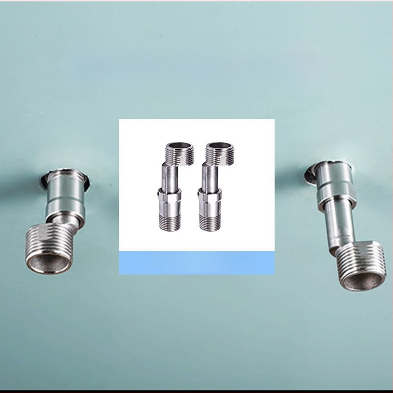 Nehrđajući čelik, univerzalne teleskopske zakrivljene nogice za ugradnju, modernog minimalističkog dizajna