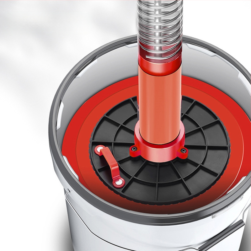 Αξεσουάρ πιστόλι γράσου: Πλάκα αναρρόφησης λαδιού, Καπάκι αναρρόφησης, Πλάκα πίεσης (χειροκίνητη λειτουργία)