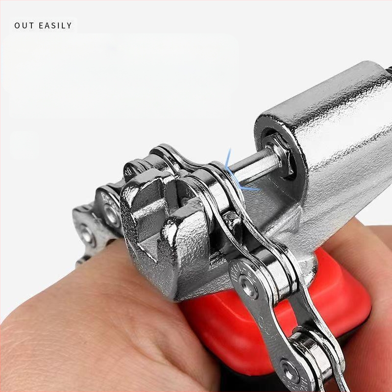 Hangkang инструмент за разглобяване на вериги за велосипеди — стоманена конструкция, многофункционален инструмент за разглобяване и монтаж на вериги за планински велосипеди