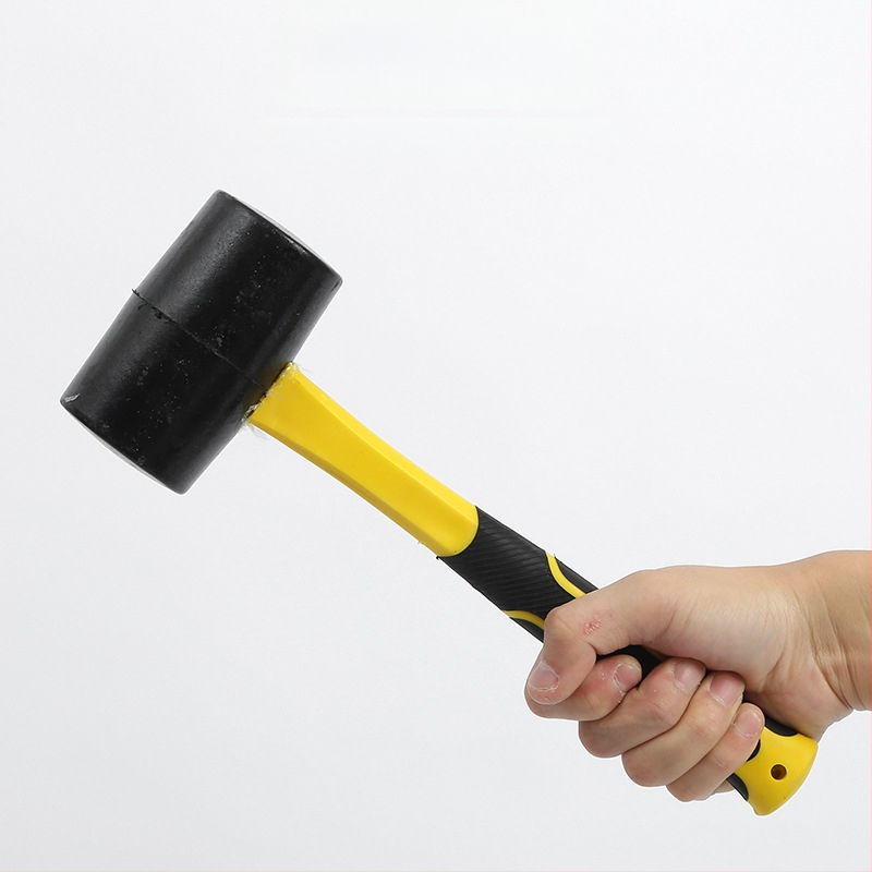 Guminis plaktukas porcelėninių plytelių montavimui, gumine galva, smūgiui atsparus, prekė Yingsheng