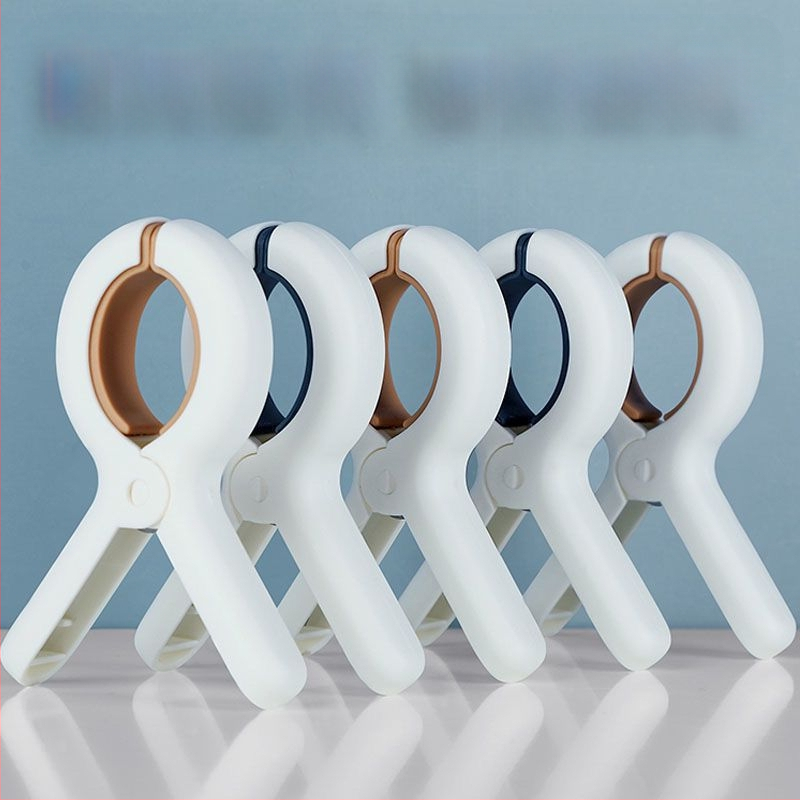 Trend plastikinis džiovinimo klipsas 203 antklodei, keturių vienetų rinkinys, bendro pobūdžio naudojimui