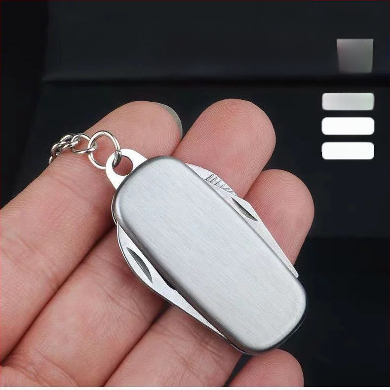 Daugiafunkcinis sulankstomas peilis lauko išlikimui, nešiojamas vaisių pjaustymo funkcija