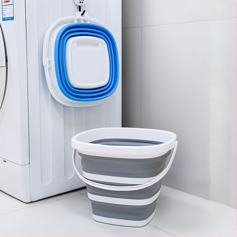 Kvadratna sklopiva plastična kanta za kućnu i putnu upotrebu — Materijal: 20213; Datum lansiranja: 20213; Bruto težina: 475