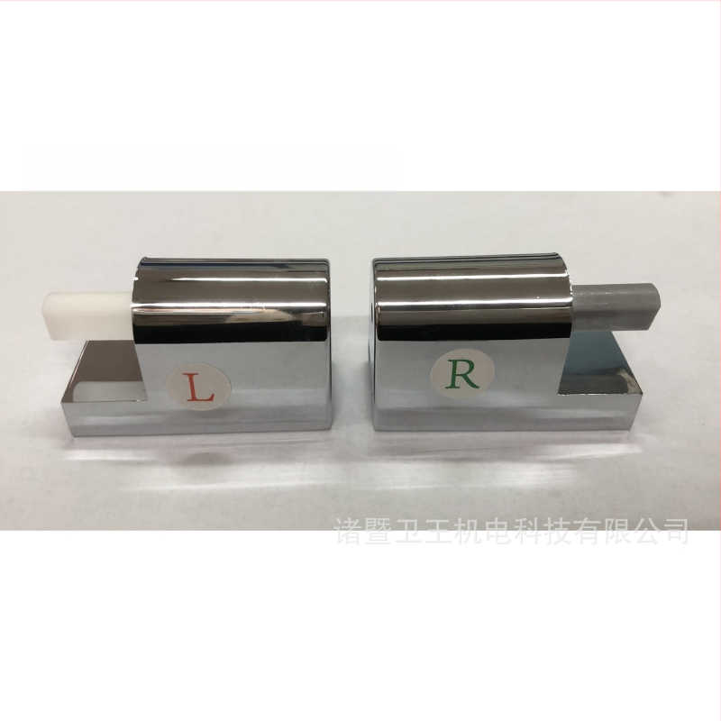 Panti za poklopac WC-a s mekanim zatvaranjem, od cinkovog legura, kvadratno kućište