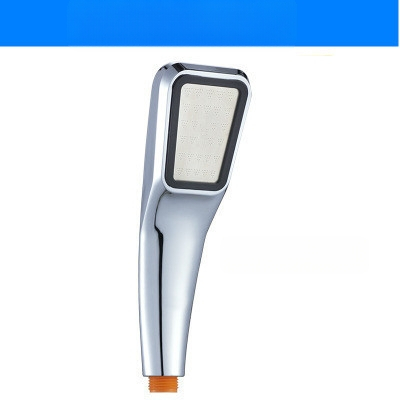 Dušo komplektas su rankiniu dušu, lietaus funkcija, plastikas, kvadratinė dušo galva, TG-300 skylės, kabinamoji įranga