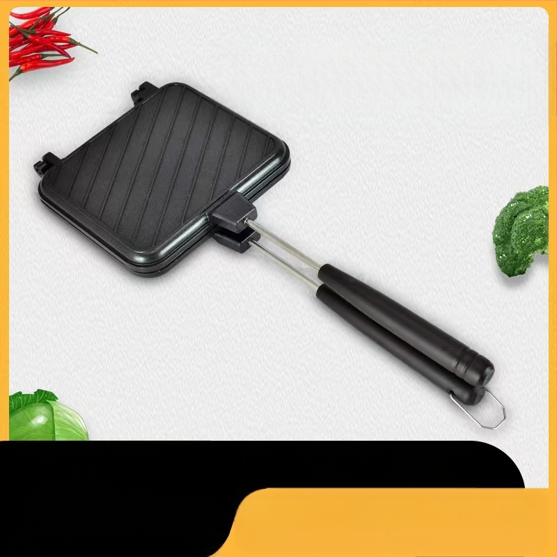 Yunmin aliuminio dviejų pusių sumuštinių keptuvė su nelimpančia danga, neimportuota, 2020 m. pavasarį pradėta