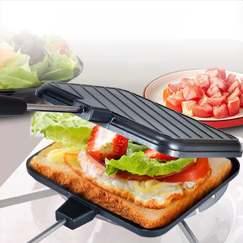 Yunmin aliuminio dviejų pusių sumuštinių keptuvė su nelimpančia danga, neimportuota, 2020 m. pavasarį pradėta