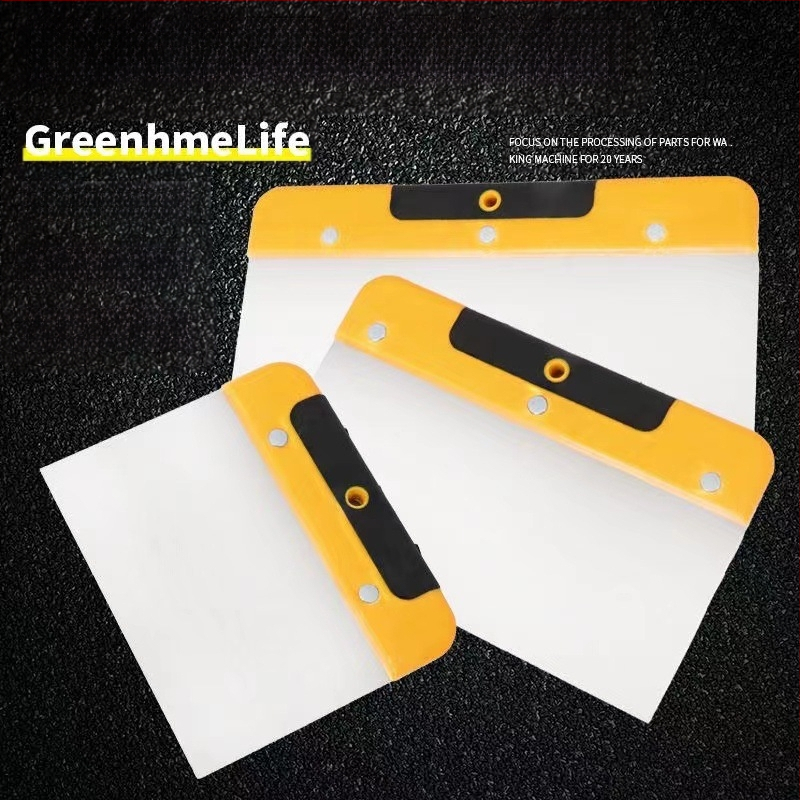 Ανοξείδωτος σκραπέρ με πλαστική λαβή για ευρύ φάσμα χρήσεων