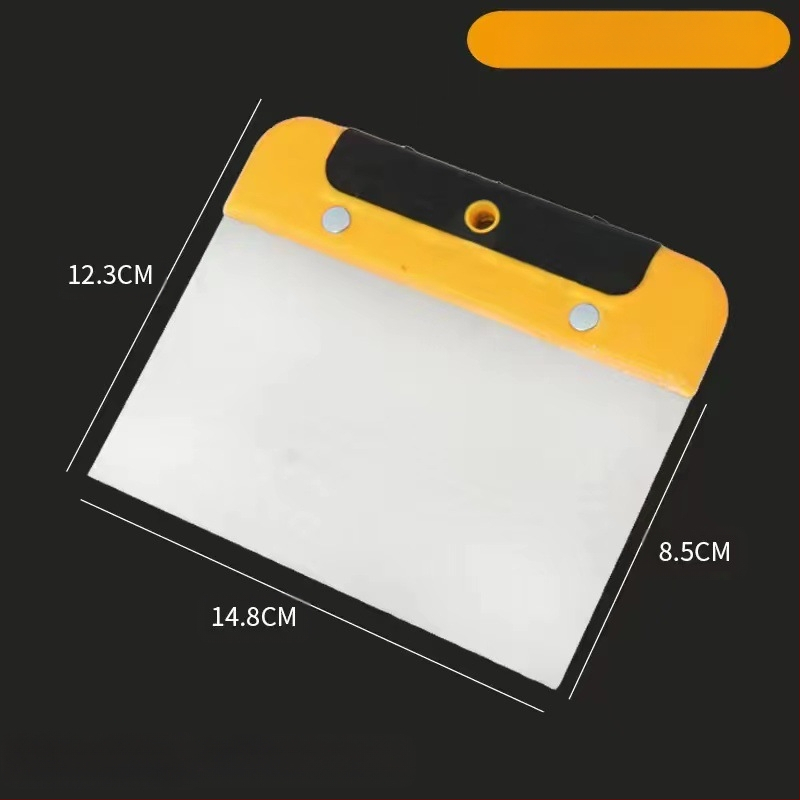 Ανοξείδωτος σκραπέρ με πλαστική λαβή για ευρύ φάσμα χρήσεων