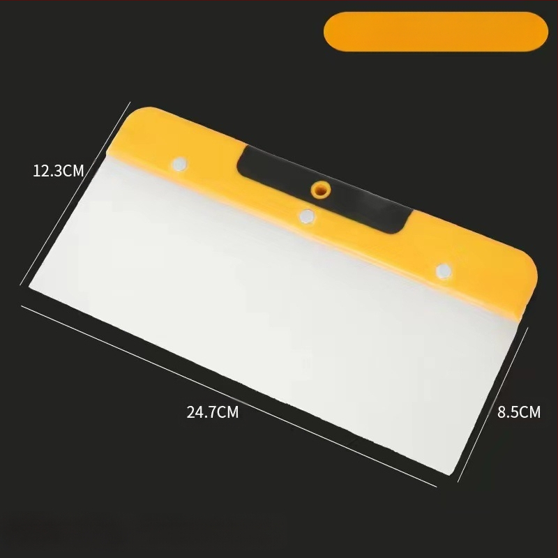 Ανοξείδωτος σκραπέρ με πλαστική λαβή για ευρύ φάσμα χρήσεων