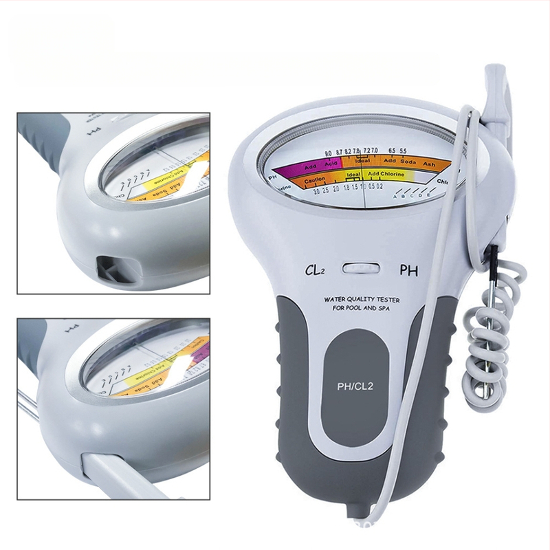 PC-102 Διαδικτυακός Αναλυτής Ποιότητας Νερού για Κολύμβηση - Μέτρηση pH 5.5–9.0, Δοκιμή pH, Τροφοδοσία: AA 1.5V