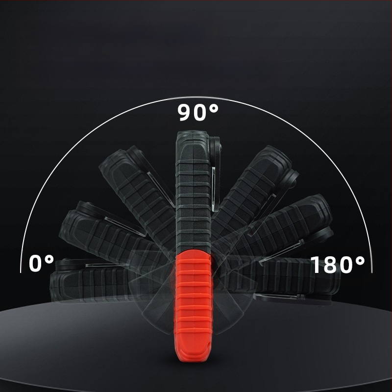 Φορτιζόμενος COB φως εργασίας με μαγνητική βάση 360° και κρεμαστή λαβή για συντήρηση οχημάτων — 10W, 3.7V, 400 lm, 6500K, μοντέλο S680-Z-R