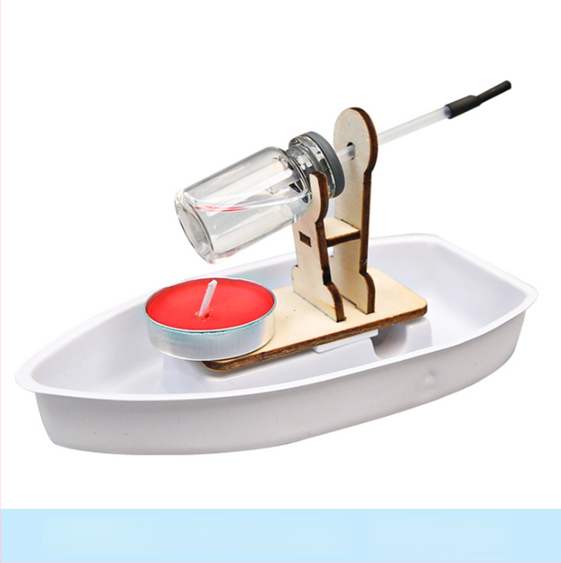 DIY garlaivio modelis – plastikinis fizikos STEM žaislas, rankų darbo mokymo priemonė 7–14 metų