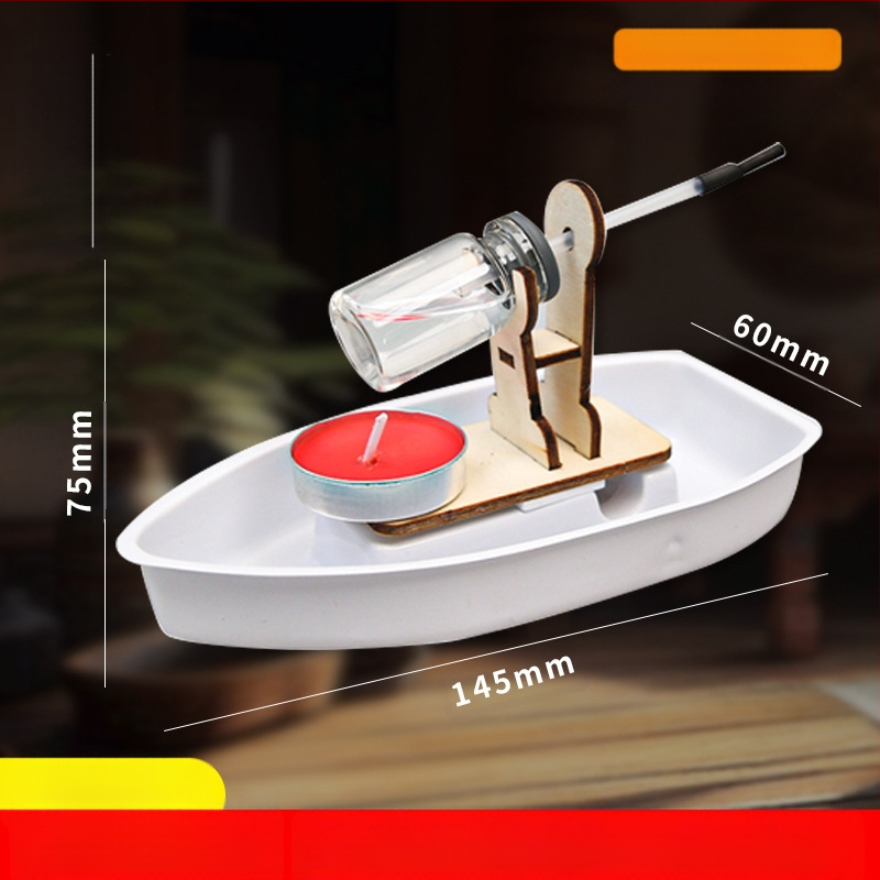 DIY garlaivio modelis – plastikinis fizikos STEM žaislas, rankų darbo mokymo priemonė 7–14 metų