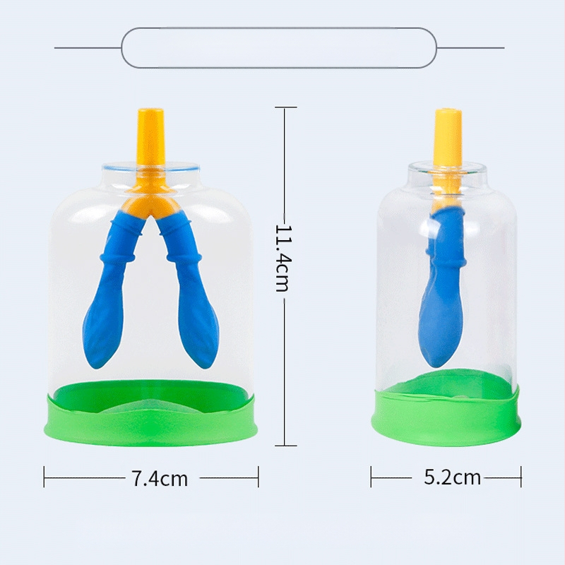 Μοντέλο κίνησης διαφράγματος και προσομοιωτής αναπνοής πνευμόνων για τη φυσική γυμνασίου, διδακτικό βοήθημα από πλαστικό-καουτσούκ Liuxin