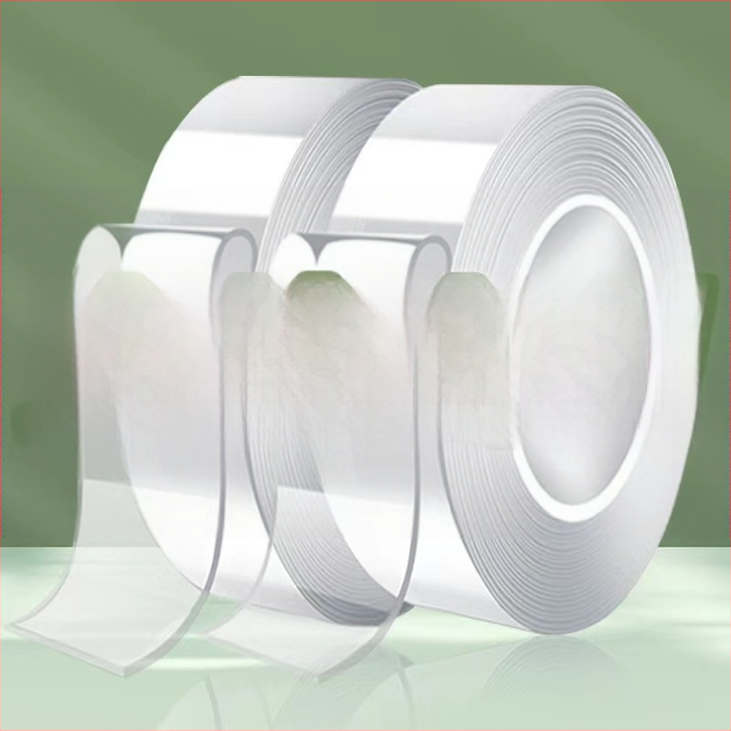 Nano-akrila caurspīdīgais sienu līmētājs – akrila bāze, līmes sistēma: akril, viskozitāte 50 N/m, temperatūras diapazons -20°C līdz 80°C, lietojums: mēbeļu līmēšana