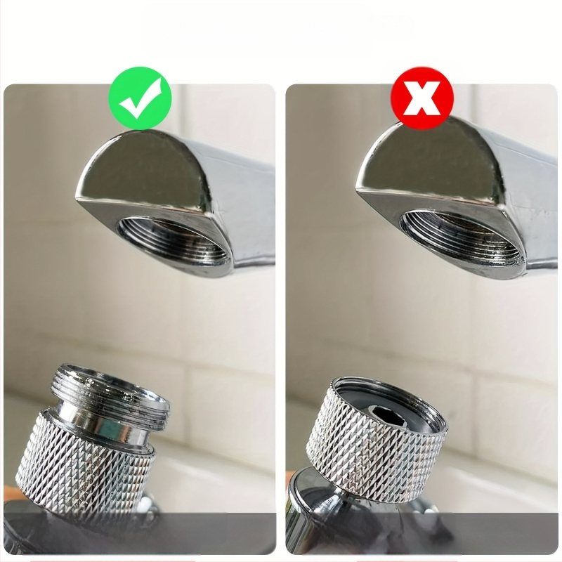 Adapter za slavinu s muškim navojem, metalna konstrukcija, Diffuse, moderan i jednostavan stil