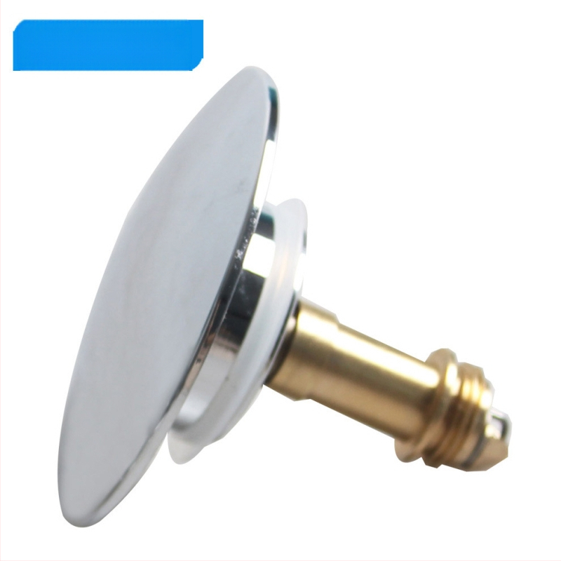 Pop-up poklopac za umivaonik, potpuno bakreni, kromirani, s velikom glavom, model QS641