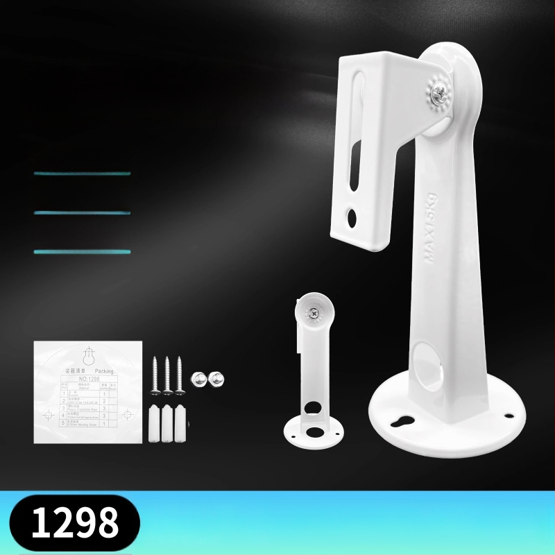 Ενισχυμένος εξωτερικός επιτοίχιος βάρος για κάμερα παρακολούθησης — χάλύβας ψυχρής έλασης, περιστροφή 360°, επίχρισμα σε υψηλή θερμοκρασία