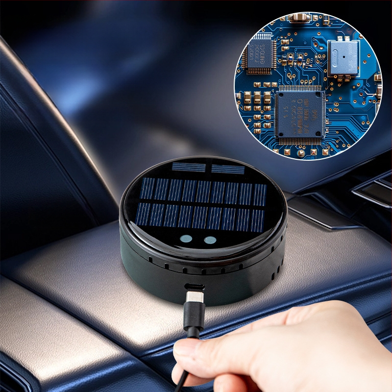 Automobilio oro valytuvo su dviejų branduolių, USB maitinimas, 50 m3/h, tylus veikimas <36 dB, formaldehidų šalinimas