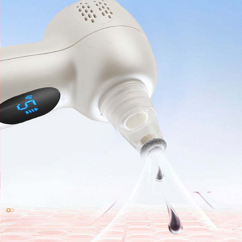 Υπερηχητικός καθαριστής πόρων με δόνηση, κρύο/θερμή συμπίεση, αναρρόφηση μαύρων στιγμάτων και ακνεών - Μοντέλο JY-0088, ABS περίβλημα, CE ROHS FCC, 5 ρυθμίσεις