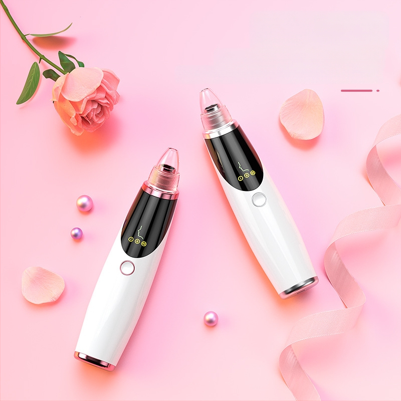 HY02 Elektrinis juodųjų taškų šalinimo įrankis su siurbimu, sukimosi režimas, 3 greičiai, plastikinis korpusas