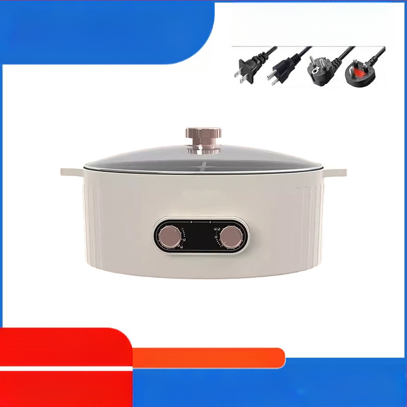 Cayga DYG-01 elektrinė karšto puodo su kepimo ir fritavimo funkcijomis, 1300W, 220V, 1L, aliuminio lydinys