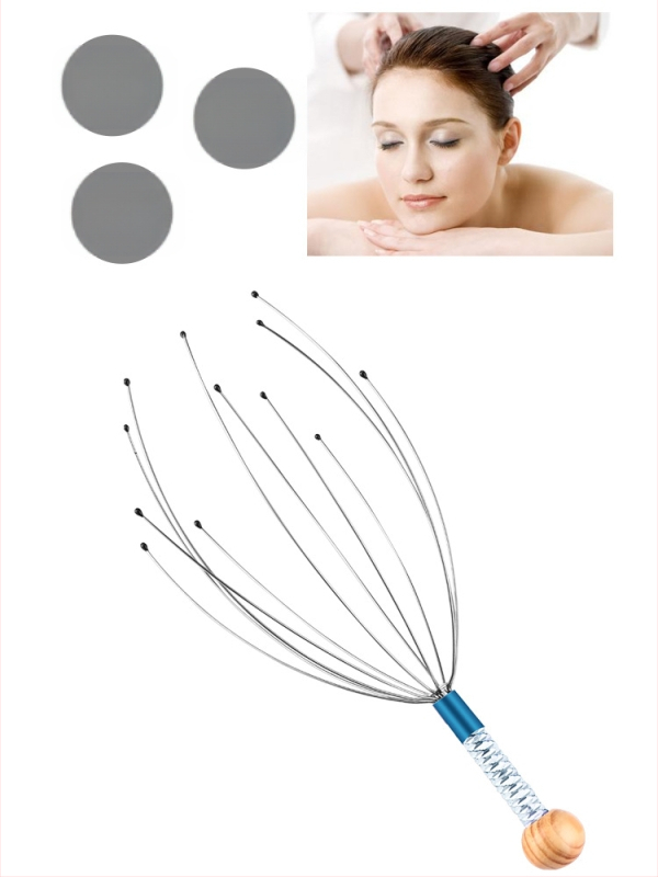 Μασάζ κεφαλής με γάντζο-νύχι, Έλεγχος με ρυθμιστή, Δονητικό μασάζ, Μοντέλο ZL-002, Μάρκα zhongle