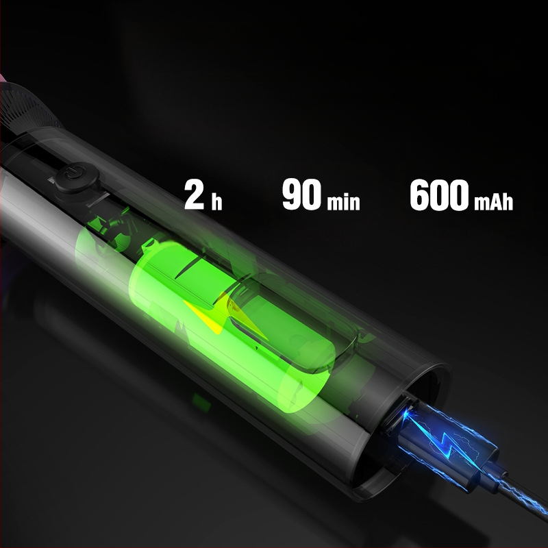 Mașină de tuns electrică 7-in-1, reîncărcabilă cu alimentare duală, cap de tăiere detașabil, baterie încorporată 800–1000mAh, autonomie 1–3 ore