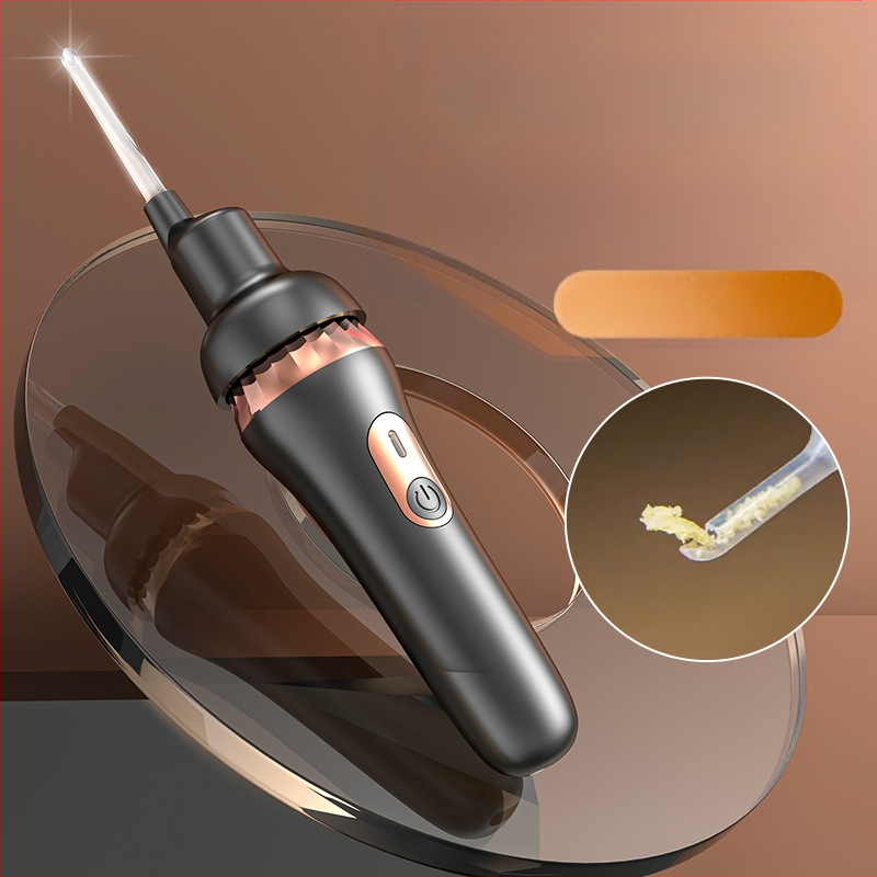 Φωτεινό αυτόματο ηλεκτρικό κουταλάκι αυτιών για βρέφη και παιδιά — μαλακή άκρη, ασφαλής σχεδίαση