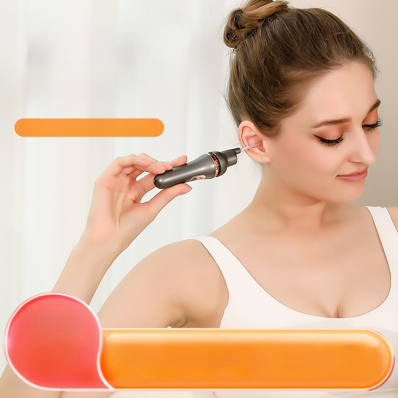 Φωτεινό αυτόματο ηλεκτρικό κουταλάκι αυτιών για βρέφη και παιδιά — μαλακή άκρη, ασφαλής σχεδίαση