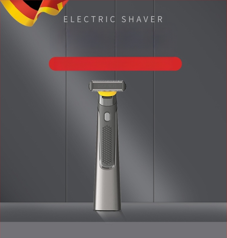 Aparat de ras electric portabil cu 1 cap rotativ, motor fără perii, corp complet lavabil, alimentare la priză, zgomot redus