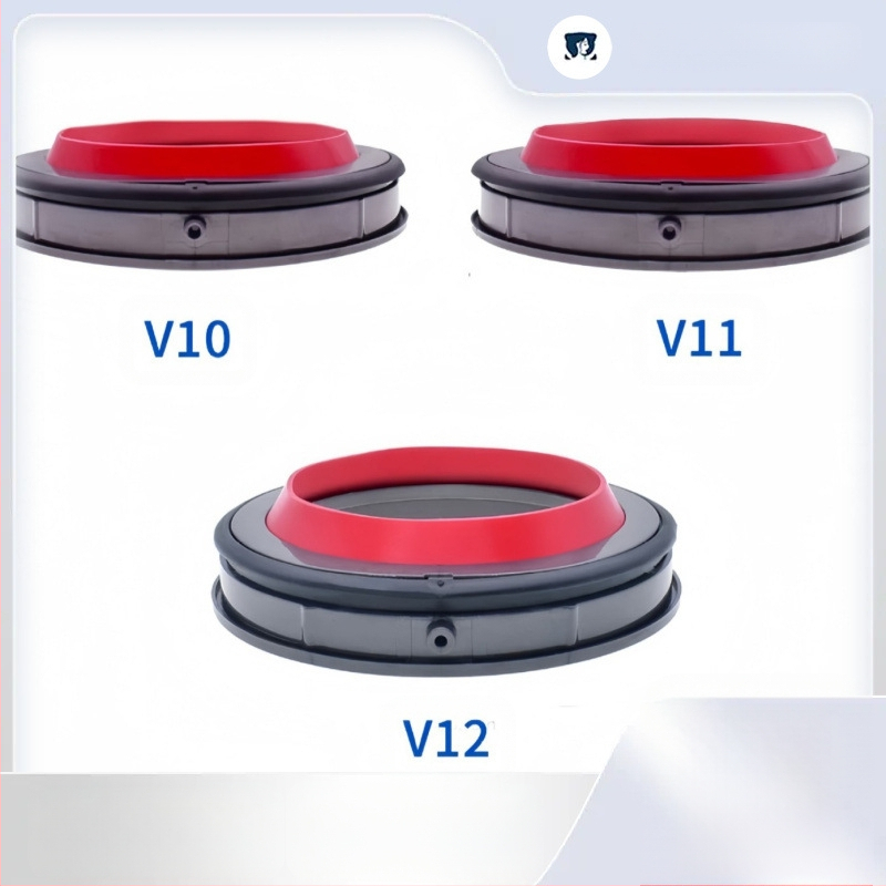 Dyson sandarinimo žiedas ir dulkių surinktuvo apačioje dangtelis V10/11/12 — ABS, 220V, 1600W, universalus modelis