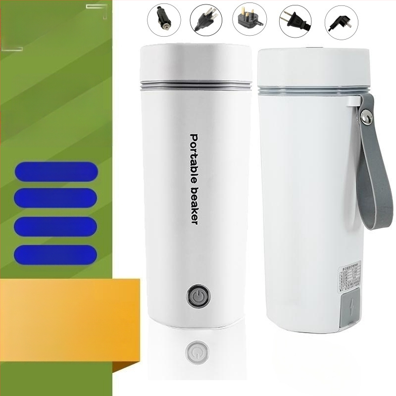 Ηλεκτρικό κύπελλο βραστήρα νερού, 350 ml χωρητικότητα, διπλή τάση 110V/220V, 300W, βάση θέρμανσης, εσωτερική επένδυση από ανοξείδωτο χάλυβα 304