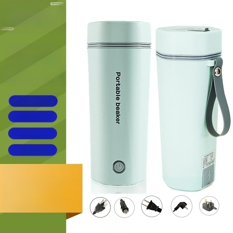 Ηλεκτρικό κύπελλο βραστήρα νερού, 350 ml χωρητικότητα, διπλή τάση 110V/220V, 300W, βάση θέρμανσης, εσωτερική επένδυση από ανοξείδωτο χάλυβα 304