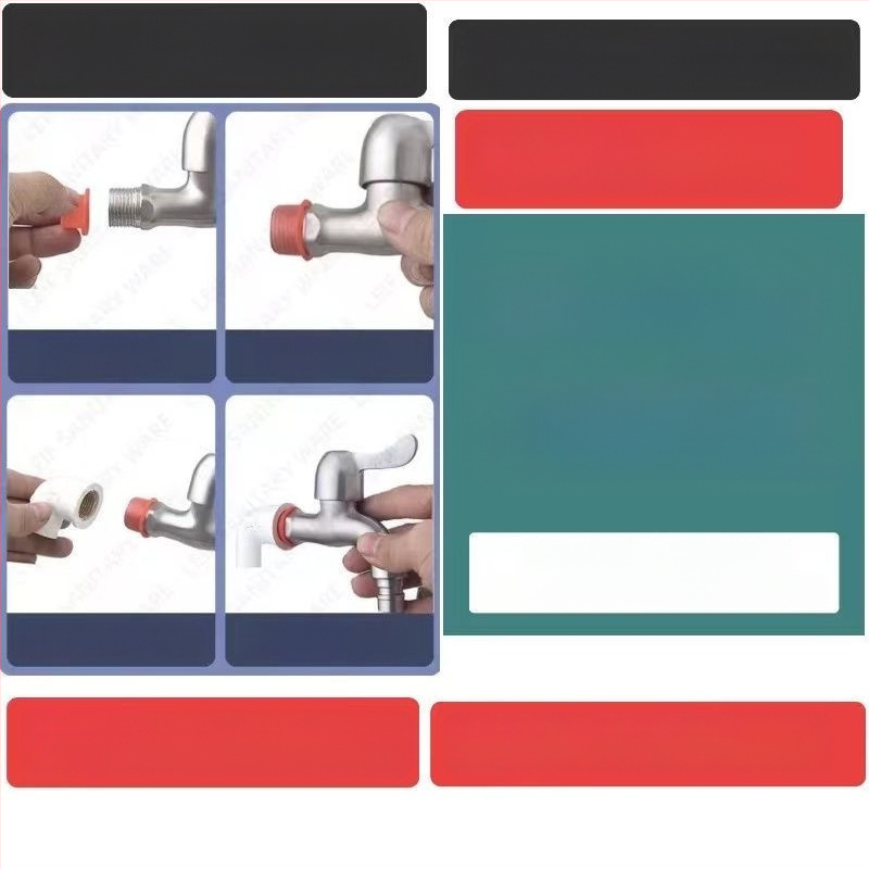 Silikonska brtvena podloška za slavinu – zamjena PTFE trake, ne propušta vodu, WATERMARK certifikat