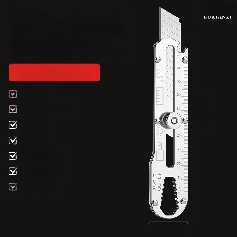 Deer fairy LXZ924414 – Teški nehrđajući čelični nož za umjetnost i rezanje; Materijal: nehrđajući čelik; Neto težina: 61 g