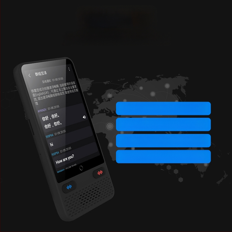 S85 многоезичен офлайн преводач за пътешествия и бизнес срещи — USB интерфейс, тегло 300 g, пластмасов корпус, максимална мощност <100 W, година на пускане на пазара 2025