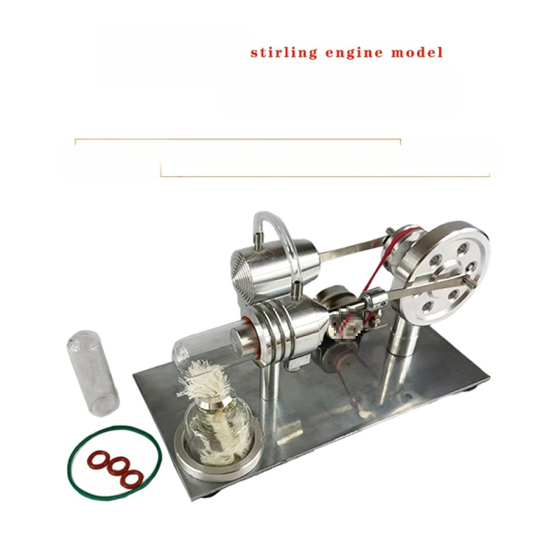 Model educațional Stirling, construcție metalică, pentru experimente științifice, potrivit pentru copii 0–2 ani