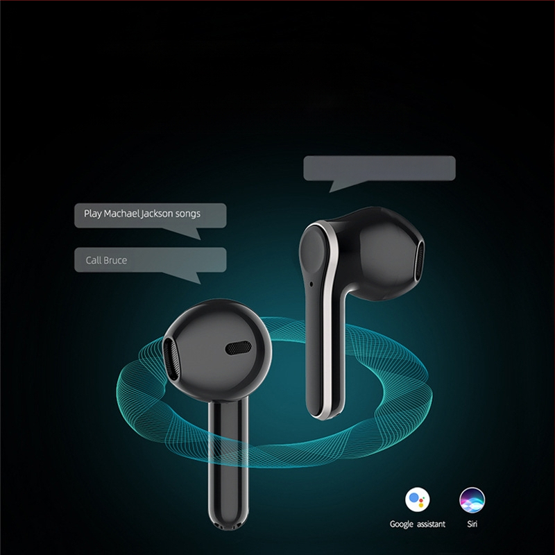 TWS belaidės Bluetooth ausinės į ausį su ENC triukšmo slopinimu, IPX5, 10 m diapazonas, Bluetooth 5.0, 4-8 valandos veikimo